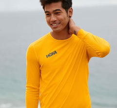 Men's Performance 3/4 Sleeve-HOKA