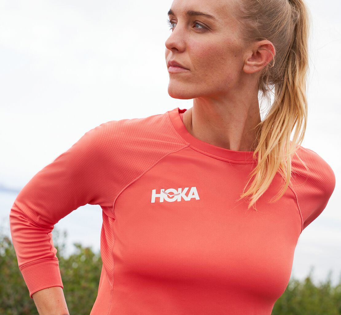 Women's Performance 3/4 Sleeve-HOKA