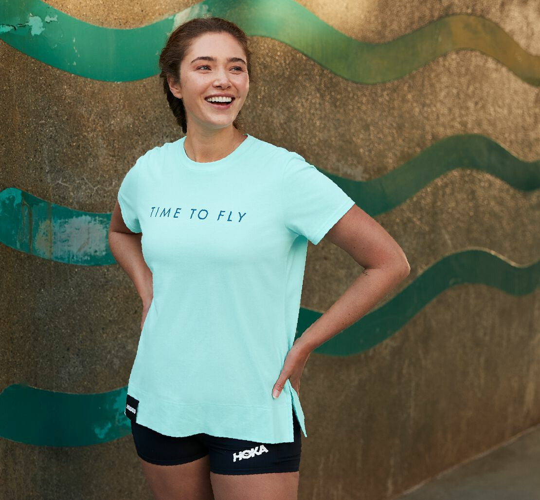 Women's Brand Tee-HOKA