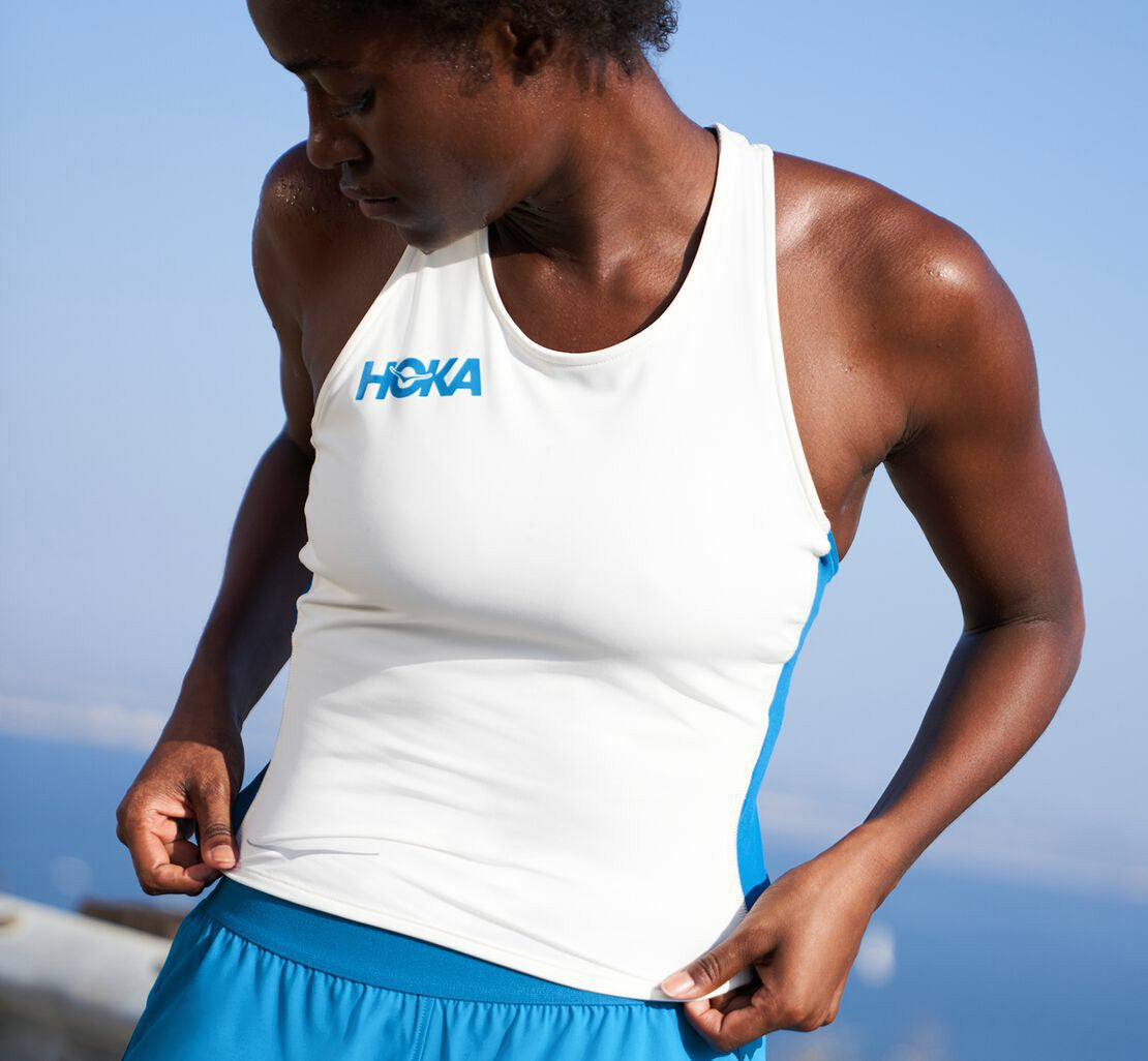 Women's Fitted Tank-HOKA