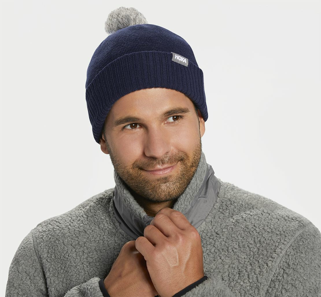 All Gender Pom Beanie-HOKA