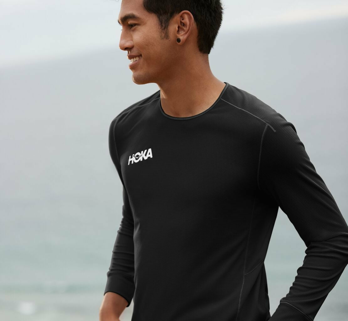 Men's Performance 3/4 Sleeve-HOKA
