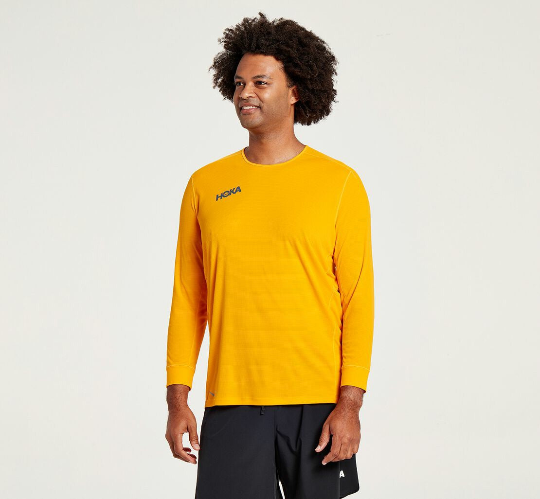 Men's Performance 3/4 Sleeve-HOKA