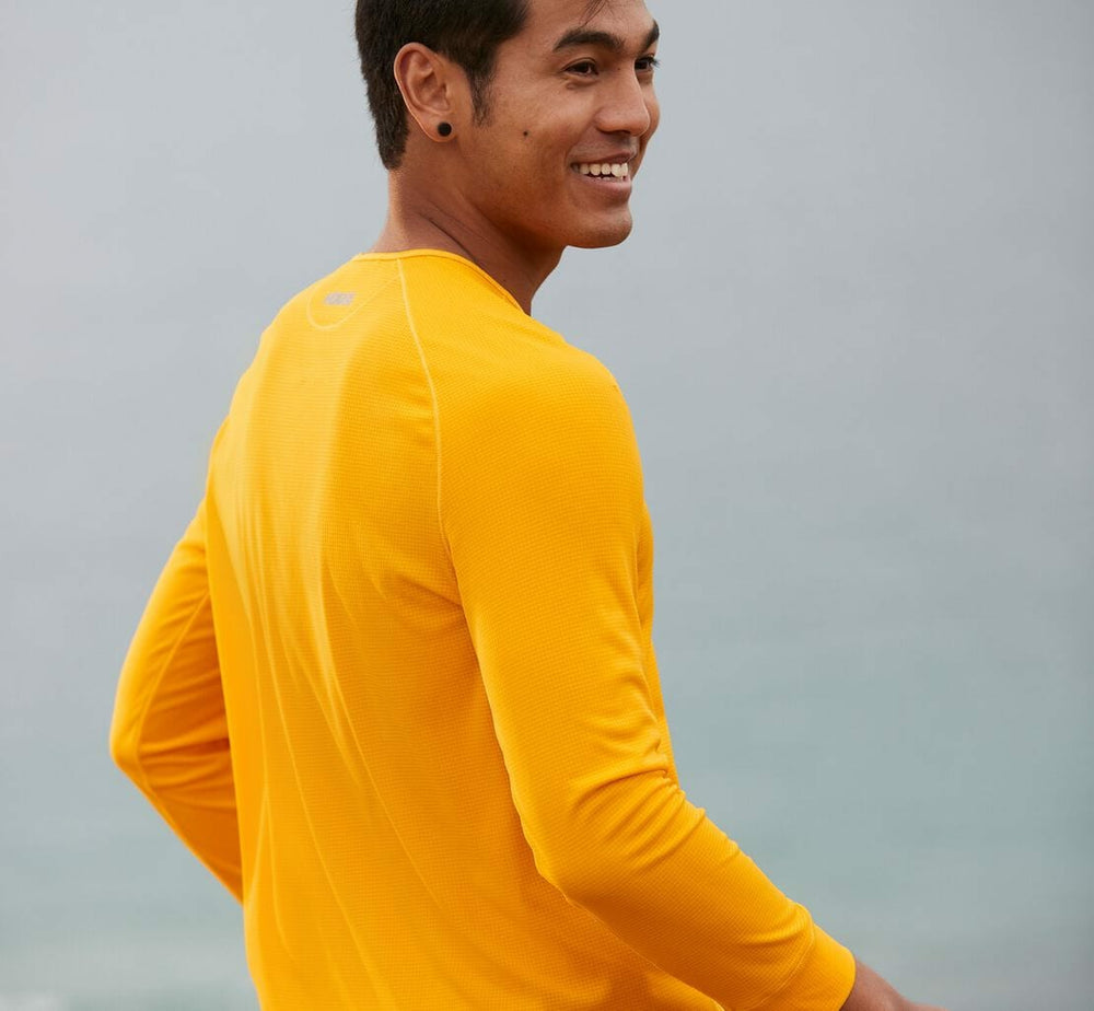 Men's Performance 3/4 Sleeve-HOKA